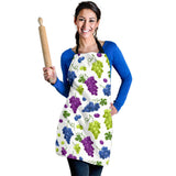 Grape Pattern Adjustable Apron