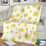 Sun Pattern Premium Blanket