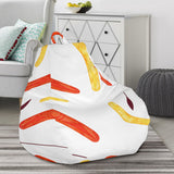 Waterclor Boomerang Australian Aboriginal Ornament Bean Bag Cover