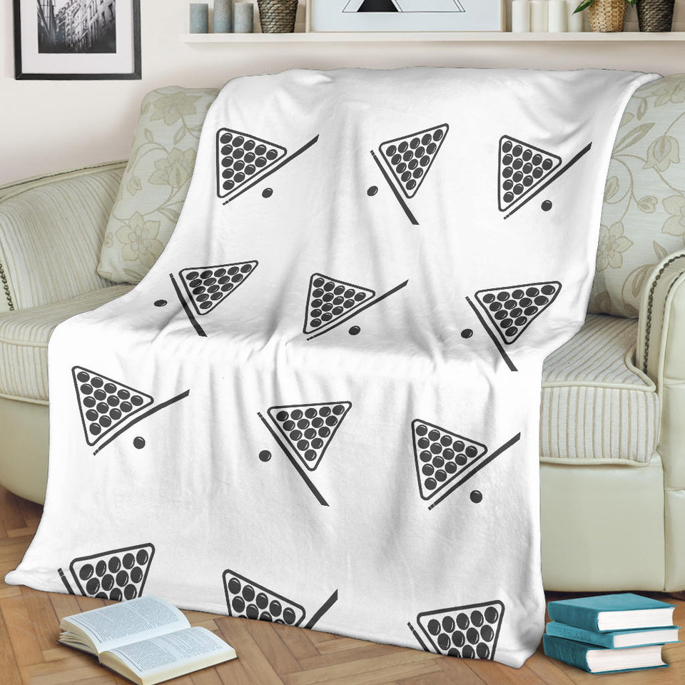 Billiard Ball Pattern Print Design 03 Premium Blanket