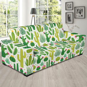 Cactus Pattern Sofa Slipcover.