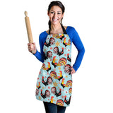 Rooster Chicken Cock Snowfalke Adjustable Apron
