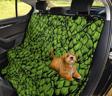 Green Hop Pattern Dog Car Seat Covers