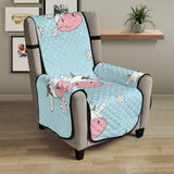Cute cow flower pattern Chair Cover Protector
