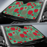 Tomato Design Pattern Car Sun Shade