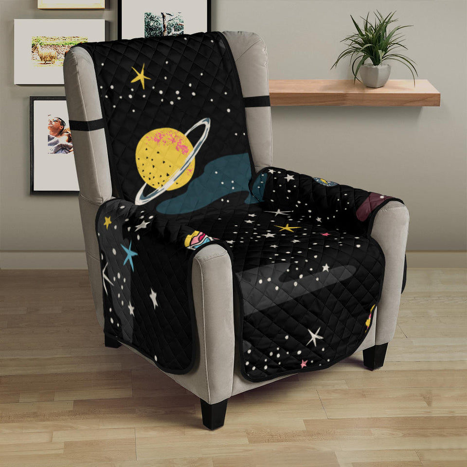 space pattern Chair Cover Protector