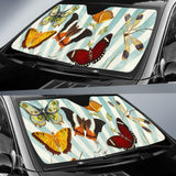 Butterfly Collage Car Sun Shade Auto Sun Shade