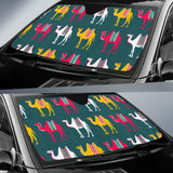 Camel Pattern Car Sun Shade