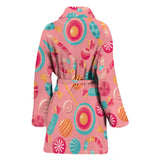 Colorful Candy Pattern Women'S Bathrobe