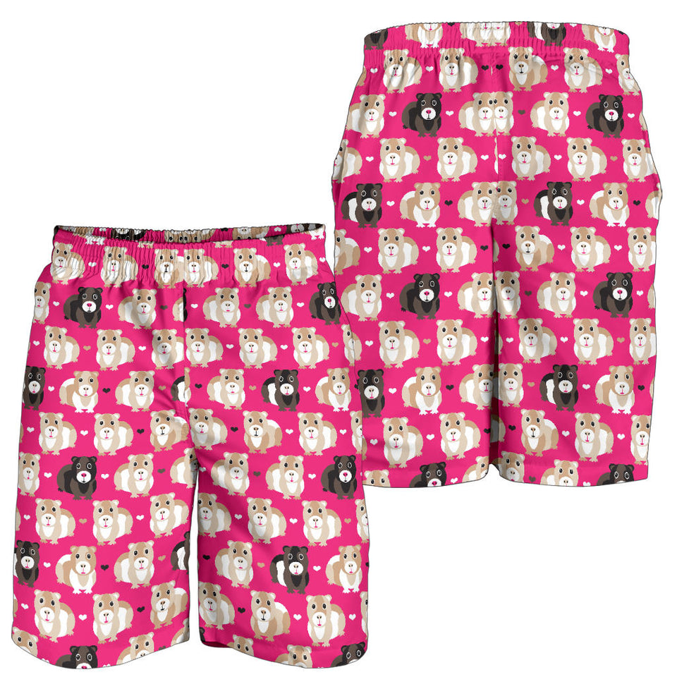Guinea Pig Pattern Print Design 01 Men Shorts