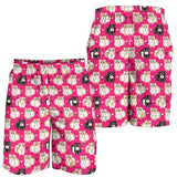 Guinea Pig Pattern Print Design 01 Men Shorts