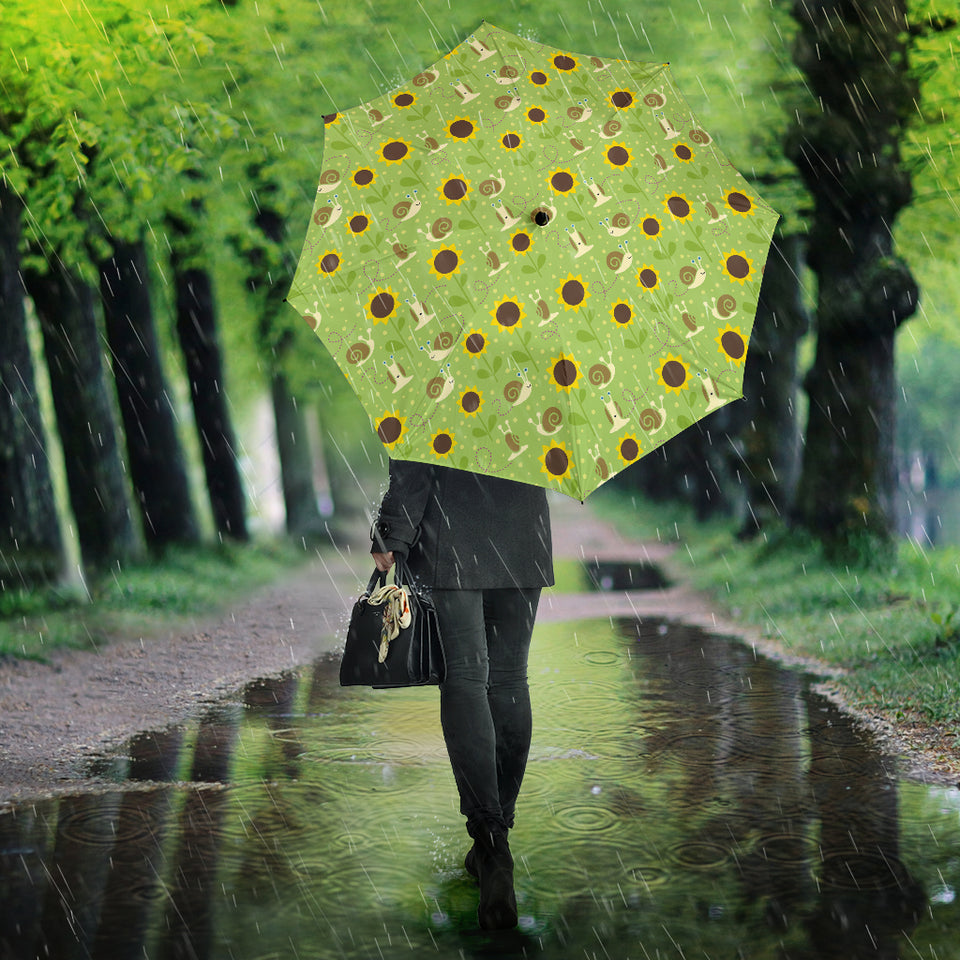 Snail Pattern Print Design 01 Umbrella
