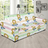 Cute Hand Drawn Mermaid Sofa Slipcover