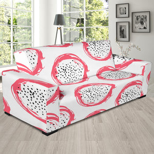 Hand Drawn Dragon Fruit Sofa Slipcover