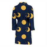 Moon Star Pattern Men'S Bathrobe