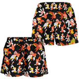 Goldfish Pattern Print Design 03 Women Shorts