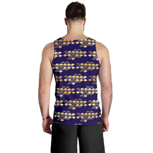 Beautiful japanese fan pattern Men Tank Top