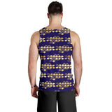 Beautiful japanese fan pattern Men Tank Top