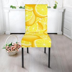 Lemon Pattern Dining Chair Slipcover