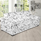 Potato Chips Pattern Print Design 04  Sofa Slipcover