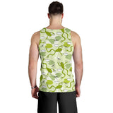 Cute frog dragonfly pattern Men Tank Top