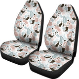Cute Mermaid Pattern Universal Fit Car Seat Covers