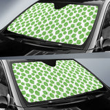 Hop Pattern Background Car Sun Shade
