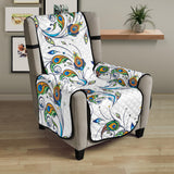 Peacock feather pattern Chair Cover Protector