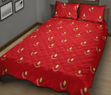 strawberry texture skin pattern Quilt Bed Set