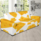 Cheese Slice Pattern Sofa Slipcover