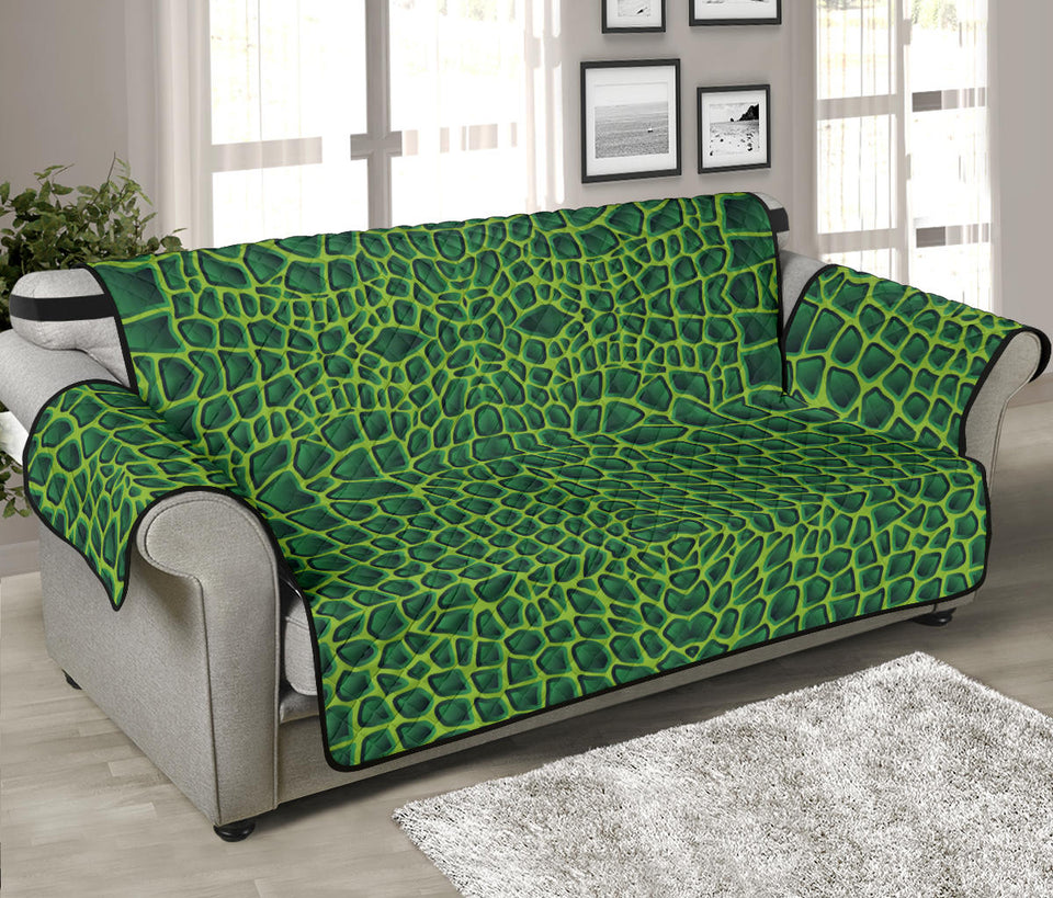 Crocodile Skin Printed Sofa Cover Protector