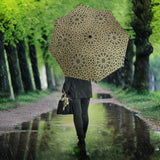 Arabic Star Gold Pattern Umbrella