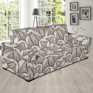 Stingray Pattern Print Design 05  Sofa Slipcover
