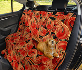 Fire Flame Pattern Dog Car Seat Covers