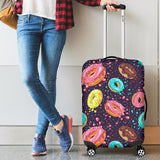 Colorful Donut Glaze Pattern Cabin Suitcases Luggages