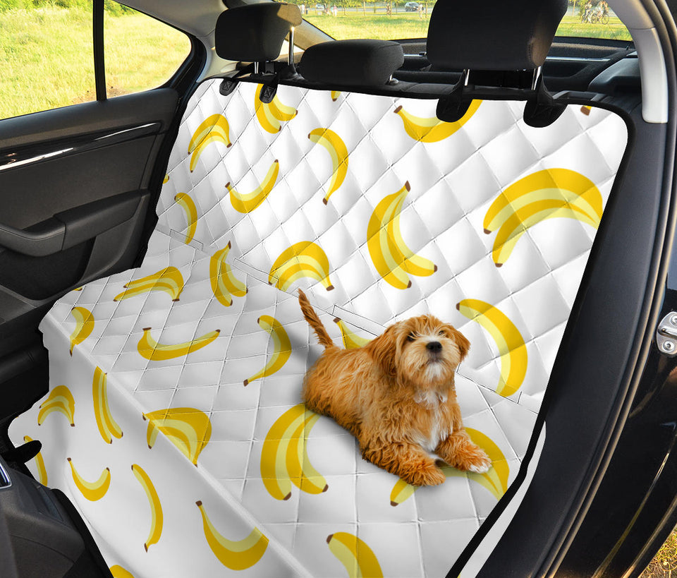 Banana Pattern Dog Car Seat Covers