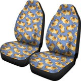 Guinea Pig Pattern Print Design 02 Universal Fit Car Seat Covers