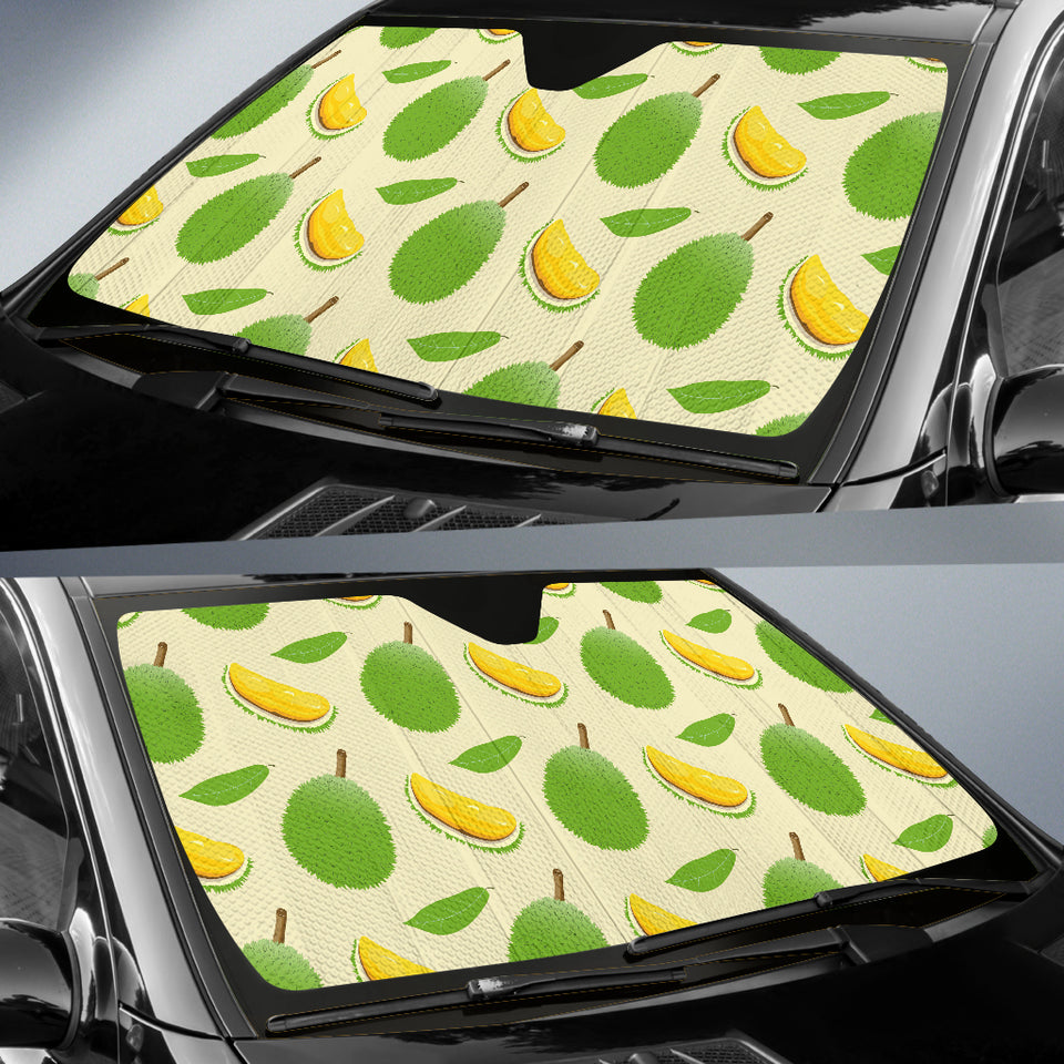 Durian Pattern Car Sun Shade
