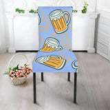 Beer Pattern Dining Chair Slipcover