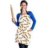 French Fries Potato Pattern Adjustable Apron
