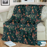 Snake Forest Pattern Premium Blanket