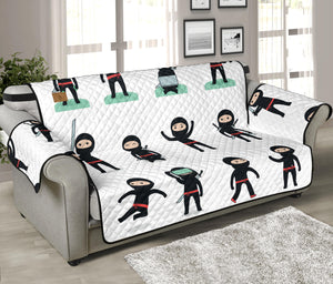 Cute ninja katana sword pattern Sofa Cover Protector