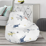 Cute Helicopter Star Pattern Bean Bag Cover