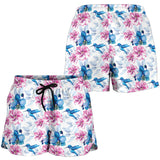 Hummingbird Pattern Print Design 02 Women Shorts