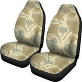 Ginkgo Leaves Design Pattern Universal Fit Car Seat Covers