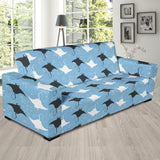 Stingray Pattern Print Design 03  Sofa Slipcover