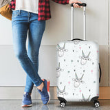 Cute Goat Design Pattern Cabin Suitcases Luggages