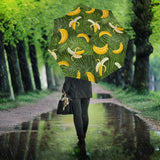 Banana Palm Leaves Pattern Umbrella