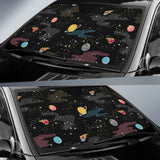 Space Pattern Car Sun Shade