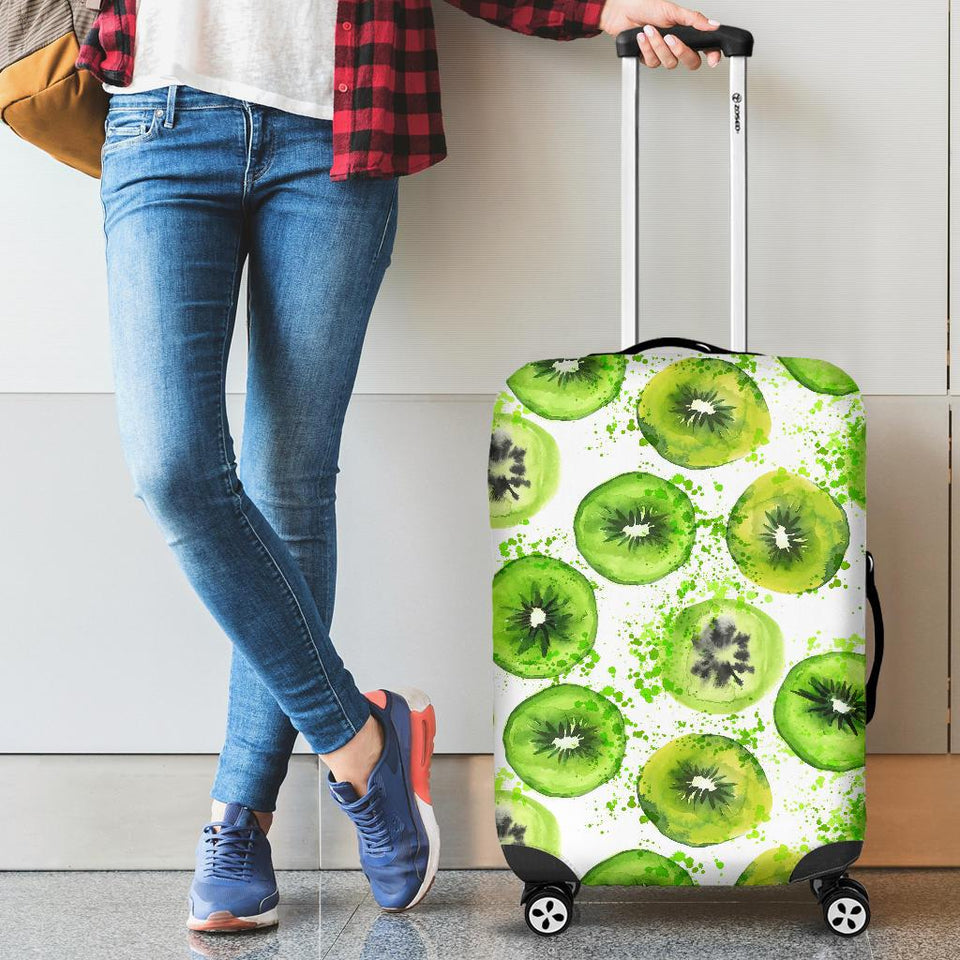 Watercolor Kiwi Pattern Cabin Suitcases Luggages
